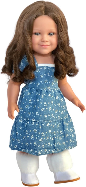 Kennedy And Friends 18 Inch Fashion Dolls- Tilt And Pose Feature And All Vinyl (F01-Shlby)