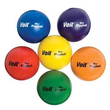 Voit 1181555 5 In. Mini Playball Tuff Balls  Set Of 6