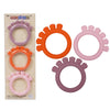 Baby Silicone Teething Ring Toys For 0-6,6-12 Months Boys And Girls,Chew Teether Stuff For Infant,Newborn Must Have Essentials,B