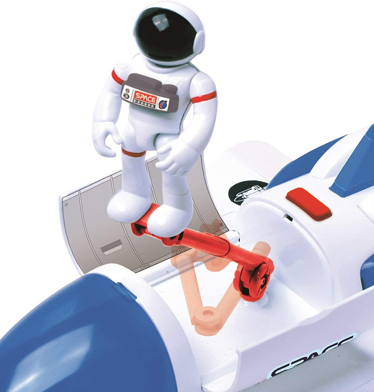 Galaxy Mission Space Shuttle Adventure, Interactive Astronaut Play Set with Lights & Sounds