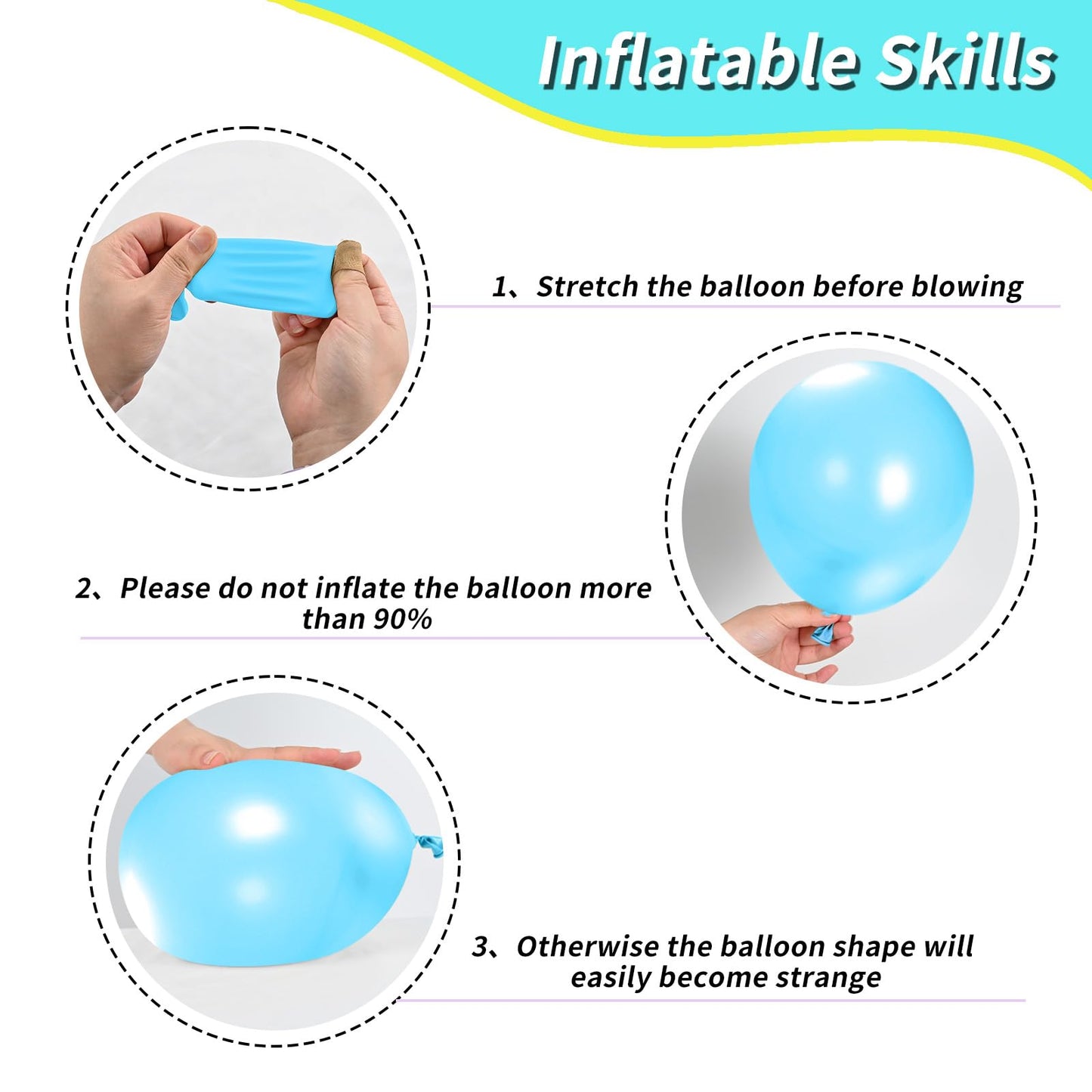 Cartoon Sponge Balloons,Sponge Party Decorations,Sponge Theme Balloon Yellow Blue Teal Clear Balloon For Boy Girls Cartoon Spong