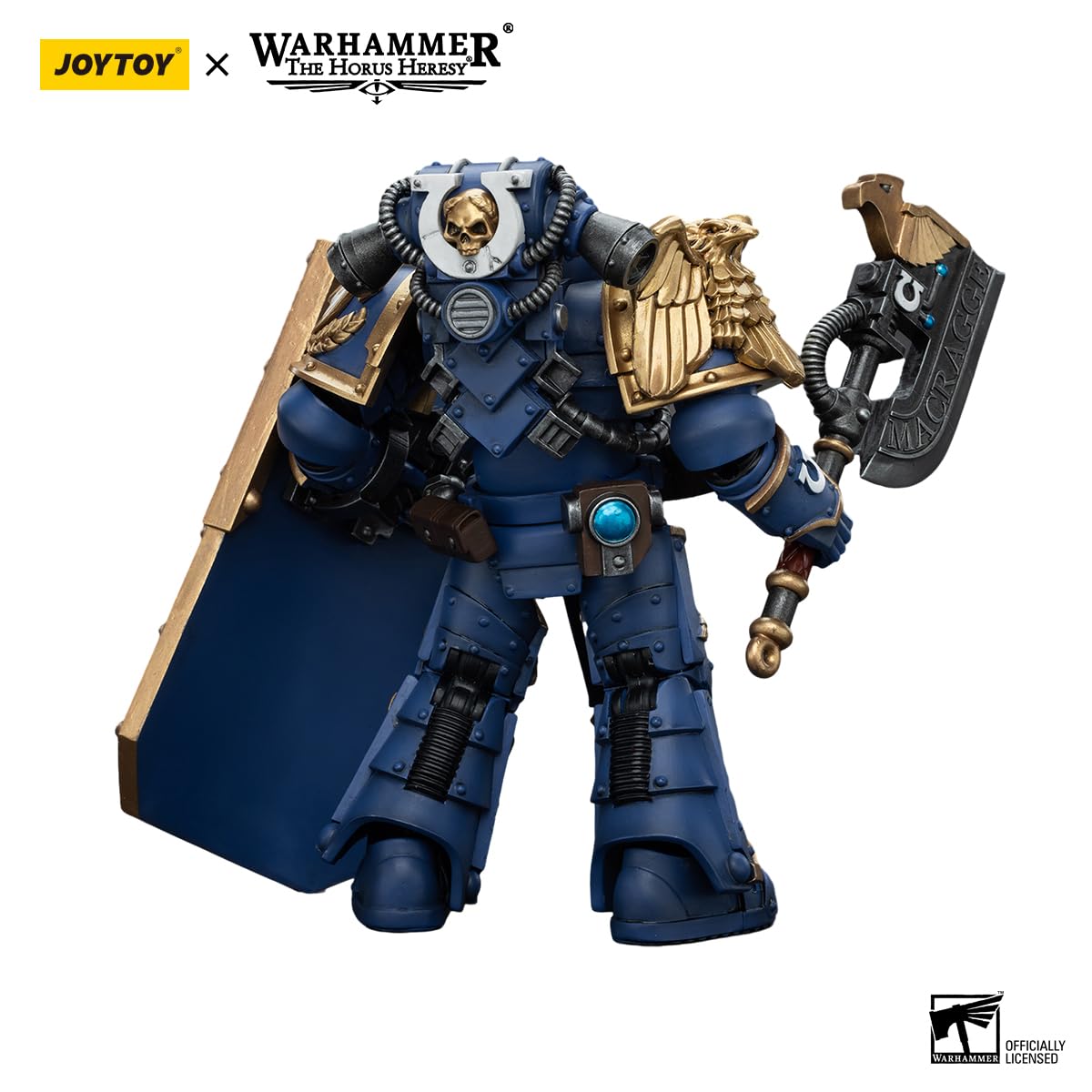 Joytoy Warhammer The Horus Heresy Ultramarines Invictarus Suzerain Squad Suzerain 3, 1:18 Scale Action Figure Mecha Joy Toy Coll