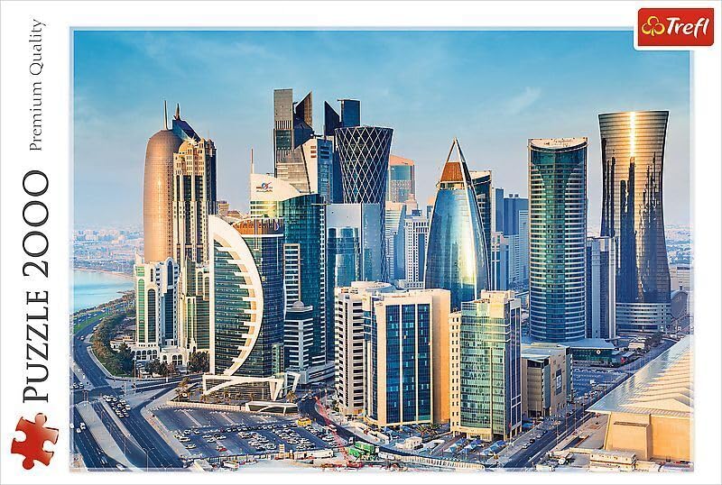 Trefl 2000 Piece Jigsaw Puzzle Doha Qatar