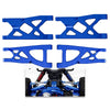 Aluminum Front Rear Suspension A-Arms Upgrades for 1/10 Granite Senton Vorteks 3s Blx Mega 550 4x4,ARRCat 4-Pack Alloy A-Arms Ho