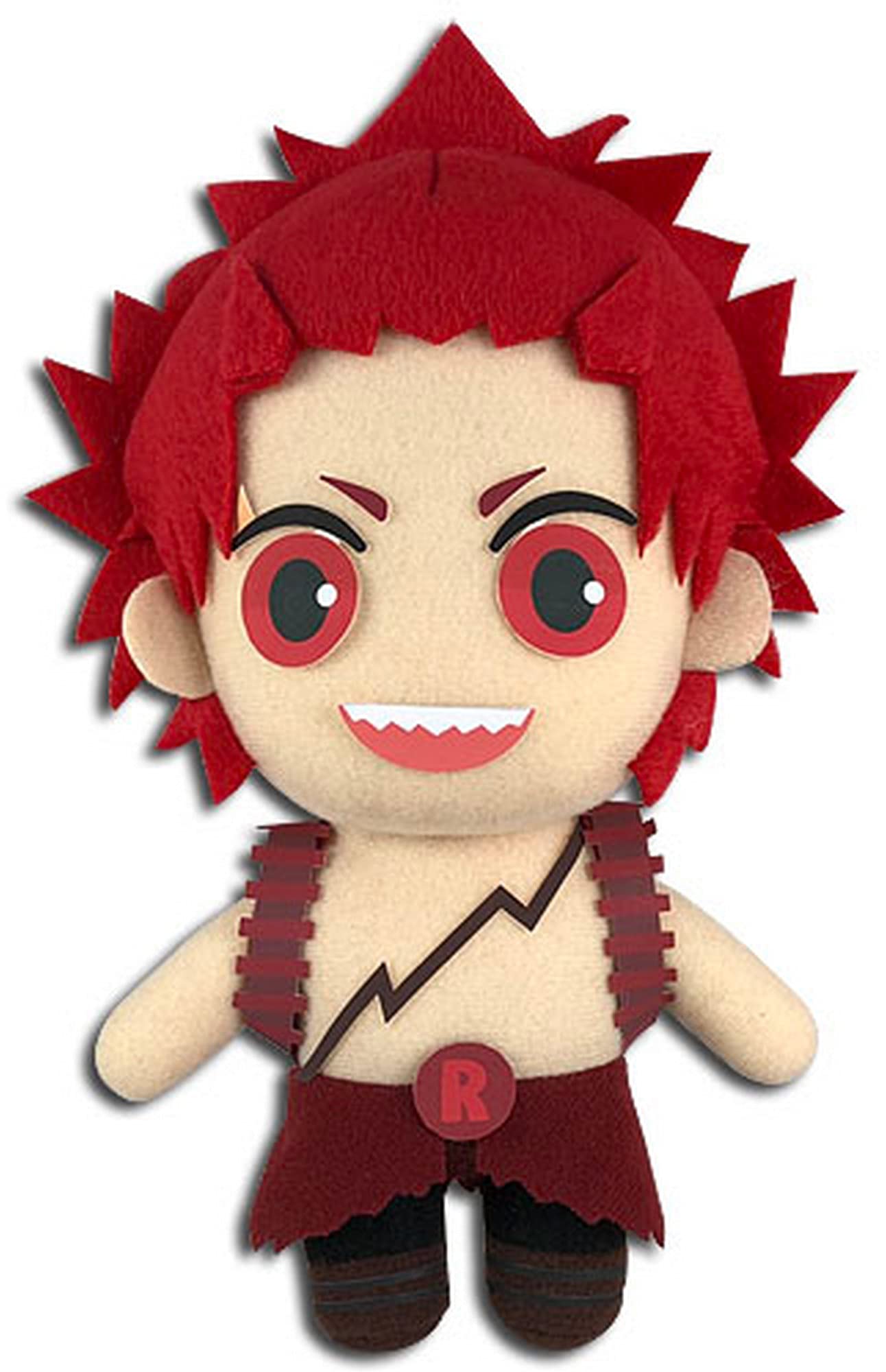 Great Eastern Entertainment My Hero Academia S2- Kirishima Hero Costume Plush 8'' H