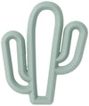 Itzy Ritzy Silicone Baby Teether – Bpa-Free Infant Teether With Easy-To-Hold Design & Textured Back Side To Massage & Soothe Sore, Swollen Gums - Teething Toy For 3 Months & Up - Cactus