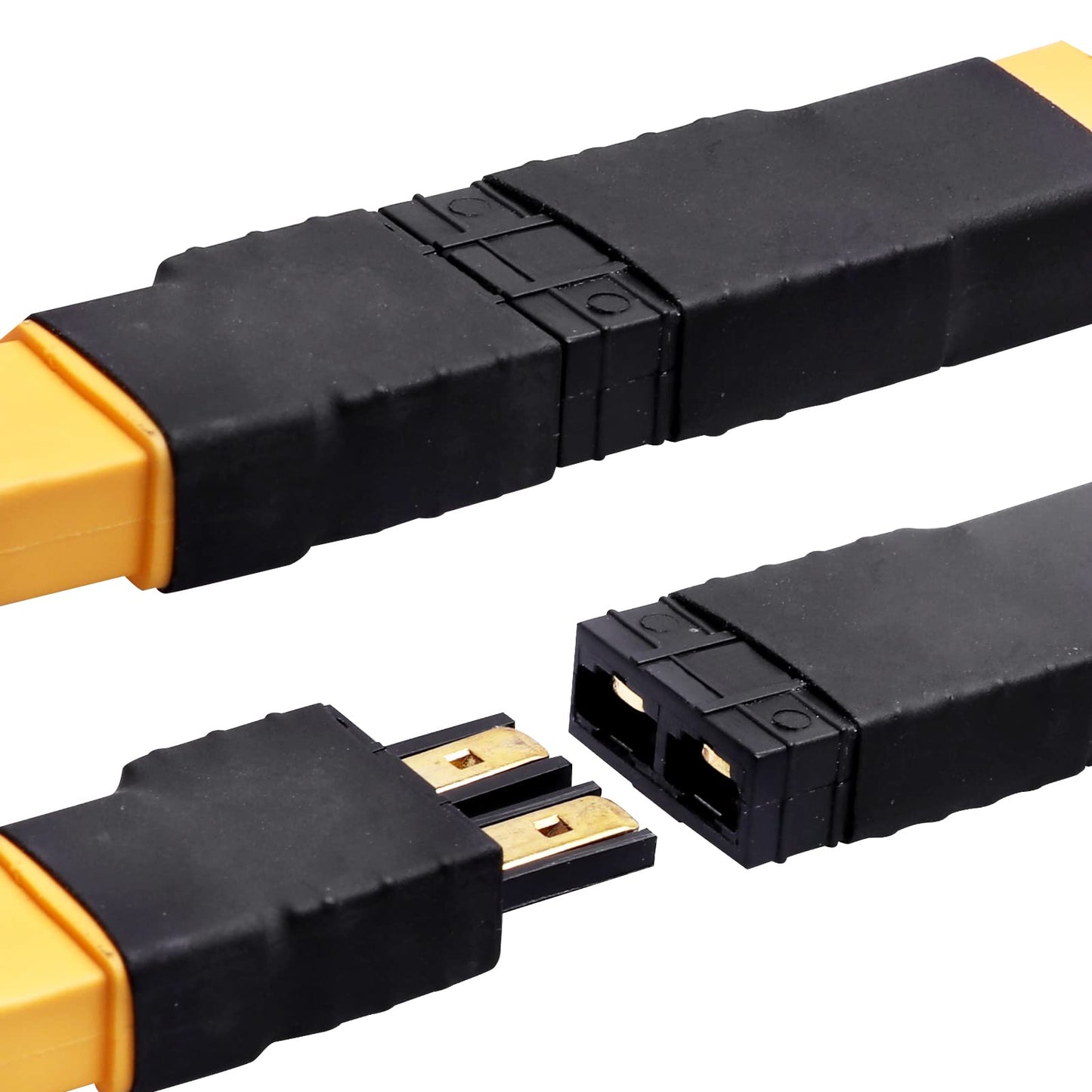 Hobbypark RC Battery/Charger Adapter Connector for Traxxas TRX to XT60 Plugs fit Slash/Rustler/Stampede/Bandit/E Revo RC Cars