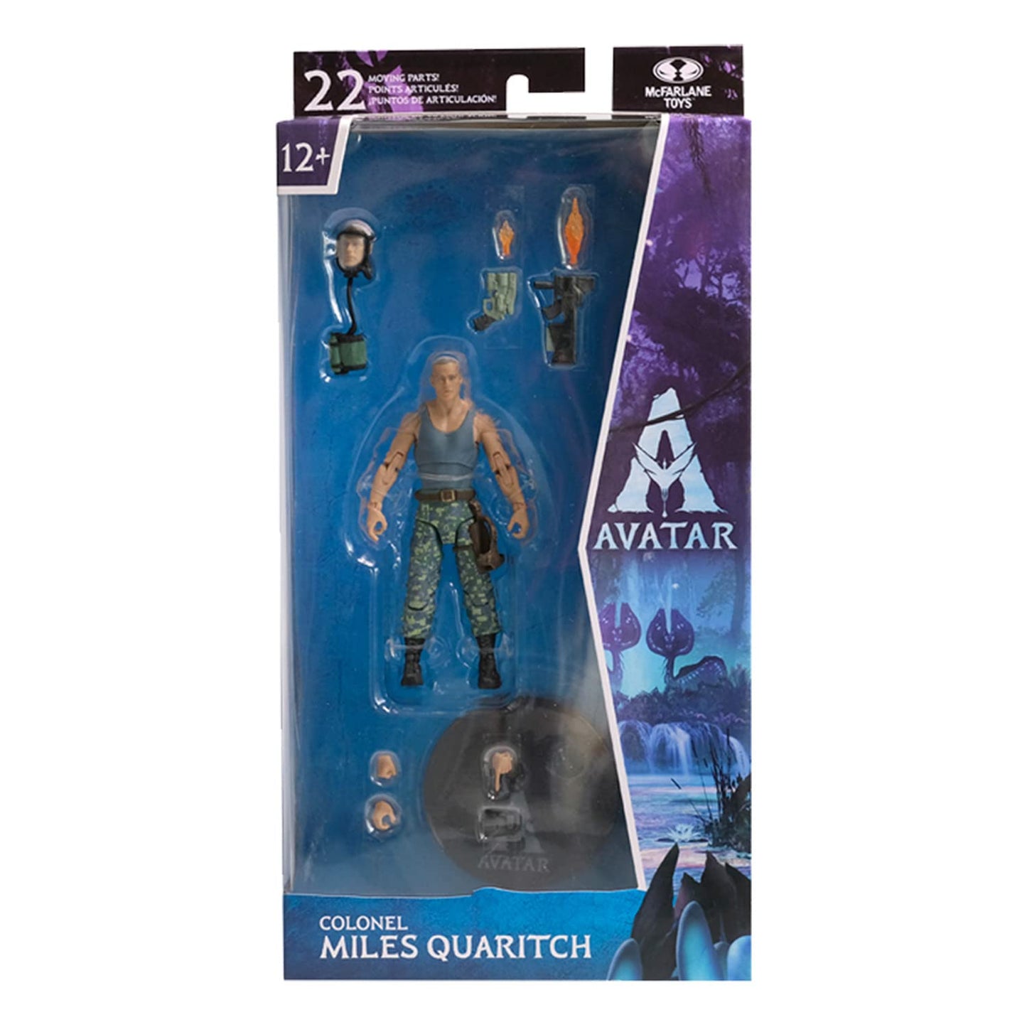 Mcfarlane - Avatar 7In Wv1 - A1 Colonel Miles Quaritch