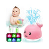 Baby Bath Toys 6-12 Months - Rechargeable Toddla Whale Bath Toys Sprinkler Light Up Pool Bathtub Tub Toys For Toddlers Infants K