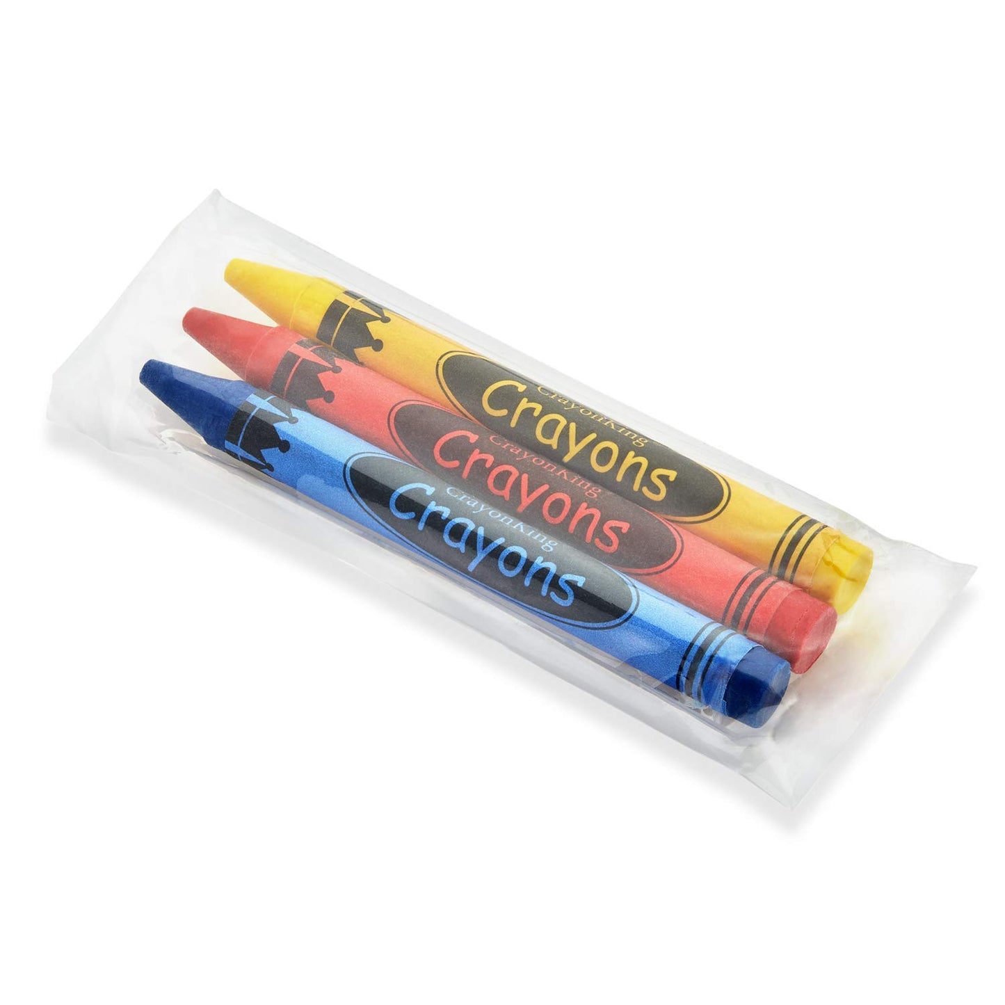 Crayonking 720 Sets Of 3-Packs In Cello (2,160 Total Bulk Crayons) Restaurants, Party Favors, Birthdays, School Teachers & Kids