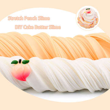 12 Pack Butter Slime Kit, Scented Stretchy Non-Sticky And Mess-Free, Slime With Kawii Charms, Premium Party Bag Fillers, School