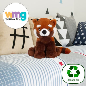 100% Recycled Plush Eco Toys (Red Panda)