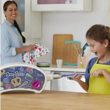 Easy-Bake Oven New Ultimate Creative Set Includes Oven with Pan and Spatula, Red Velvet Strawberry Cake and Party Pretzel Dipper