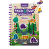 Dino Mini Stick4Ever Jelly Sticker Book - For Kids - Waterproof, Easy To Clean Jelly Stickers For Kids - Reusable Sticker Book F