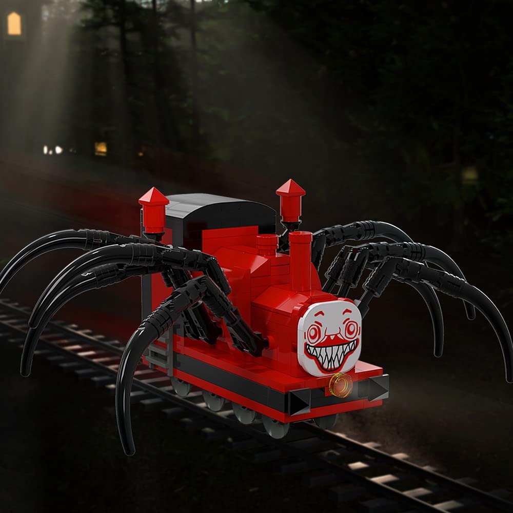 Charles Chooo Chooo Building Toy Set,259Pieces Horror Game Spider-Train Monster Building Blocks, Charles Train With Spider Figur