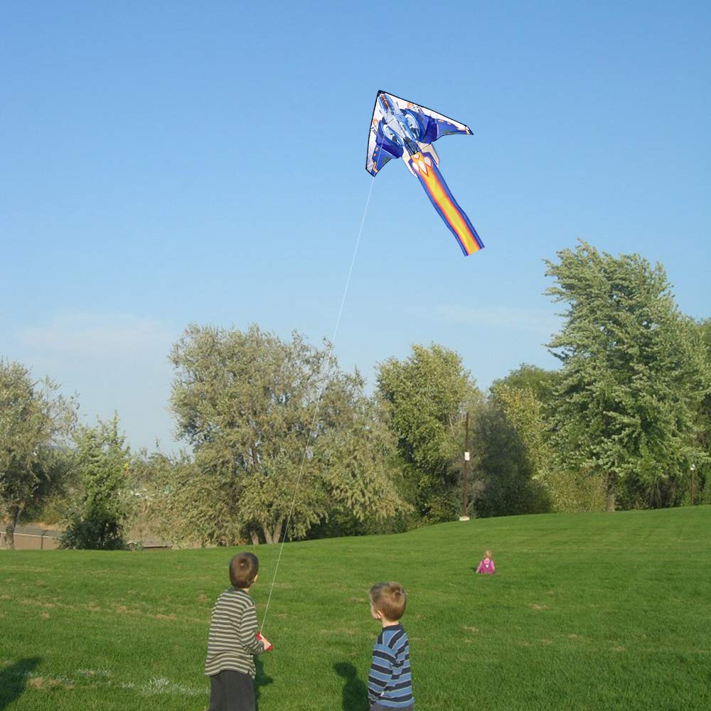 Airplane Kite For Kids & Adults Easy To Fly