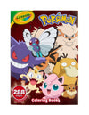Crayola Pok mon Coloring Book, 288 Pgs, Pok mon Coloring Pages and Stickers, Gift for Kids, Ages 3, 4, 5, 6