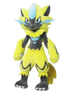 Sanei Pokemon PP133 Zeraora 11" Stuffed Plush Toy - White, Black, Red Plush
