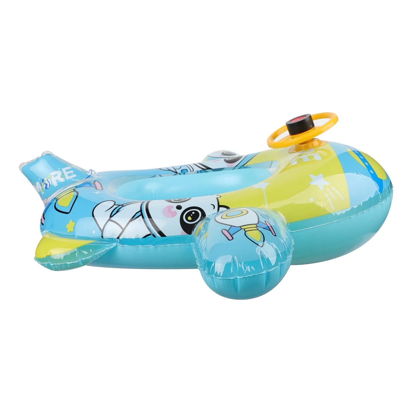 Cute Child Kids Inflatable Pool Float Pvc Summer Swim Float Air Bed Lake Boat Swimming Floats With 2 Handles Surfing Raft Bodybo