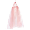 Minamzee Dollhouse Bed Curtain, 1/12 Miniature Bedroom Accessories, Dollhouse Furniture Curtain Decor(Pink)