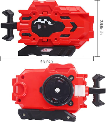 Battling Tops Burst Superking Vanish Fafnir .Tp .Kc-3 Tapered Kick-3 Left Spin Gyro Toys for Kids with Sparking Launcher (AA-B18