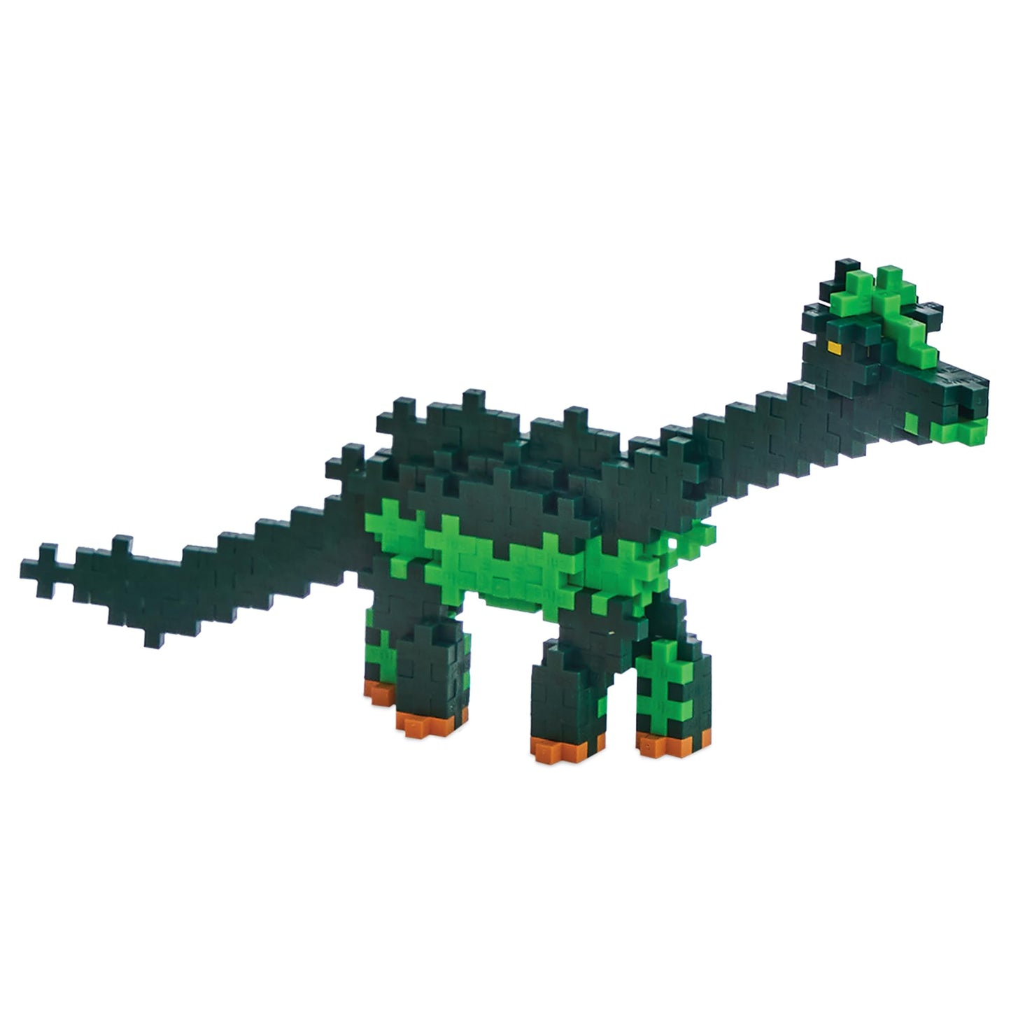 Plus-Plus: Learn To Build - Dinosaurs - 400 Piece Set - 2D & 3D Dino Construction Building Stem Toy, Interlocking Mini Puzzle Blocks, Kids Ages 5+