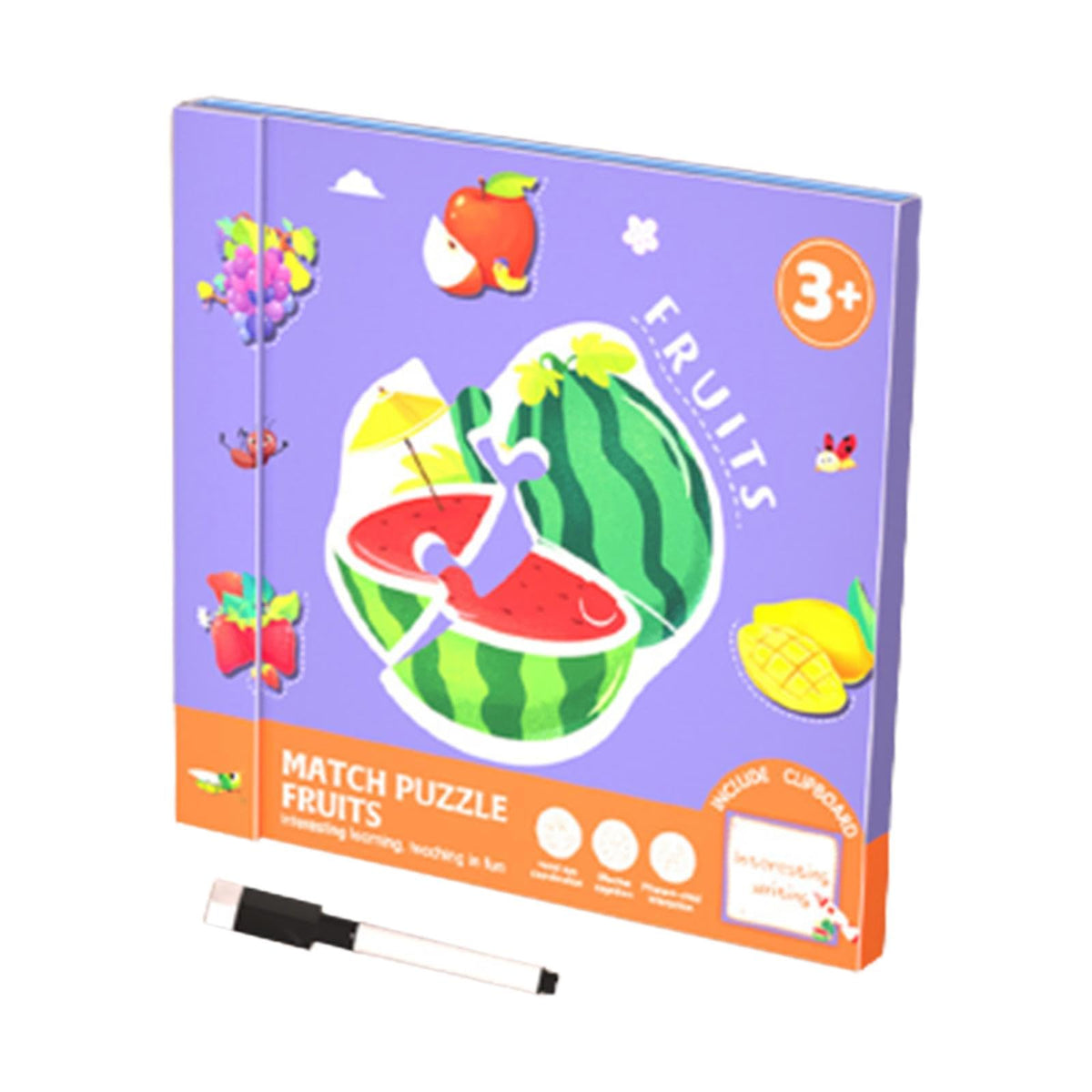 Loom Tree Matching Puzzles Game For Toddlers 13 For Kids Gifts Fine Motor Skills Kids Fruits | Toys For Baby | Developmental Ba