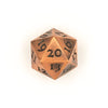 Extra Large Solid Metal D20 Spindown/Countdown Dice Bronze Copper Life Counter For Mtg Magic Commander Edh Extra Heavy