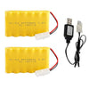 7.2V 700mAh NiCd AA Battery Pack with Standard Tamiya Plug for RC Car RC Truck Household Appliances RC Toys