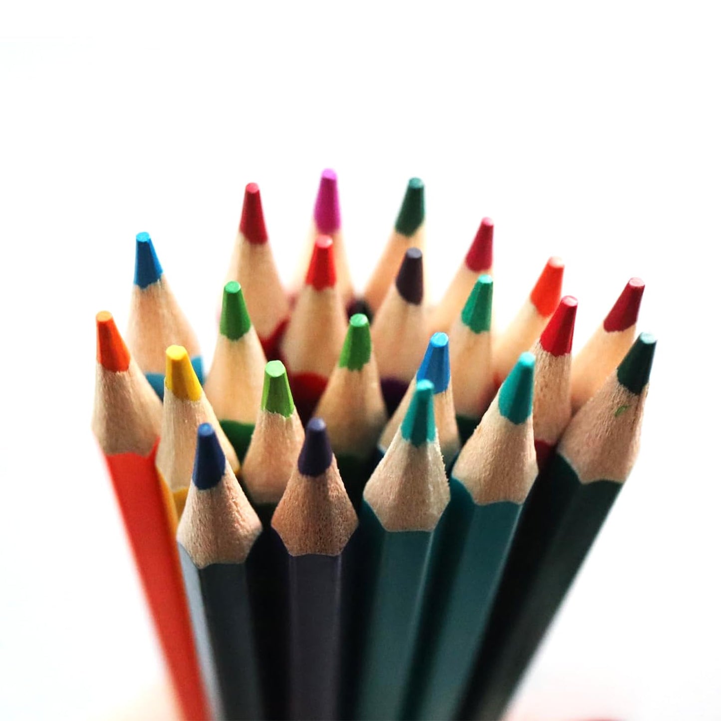 Skkstationery 50Pcs Colored Pencils,50 Vibrant Colors, Drawing Pencils For Sketch, Arts, Coloring Books, Christmas Halloween Gifts
