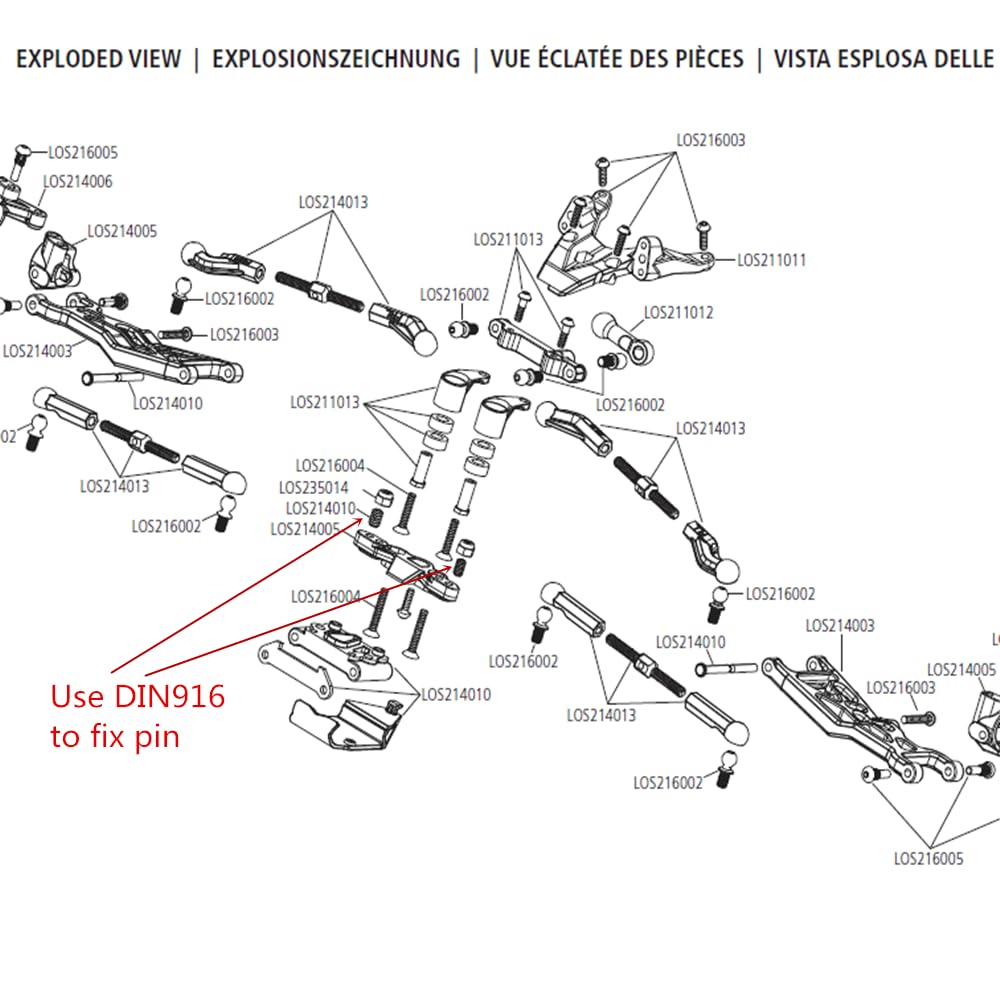 Aluminum Front Bumper and Chassis Skide Plate Blue for Losi Mini-T 2.0 Mini-B LOS214010