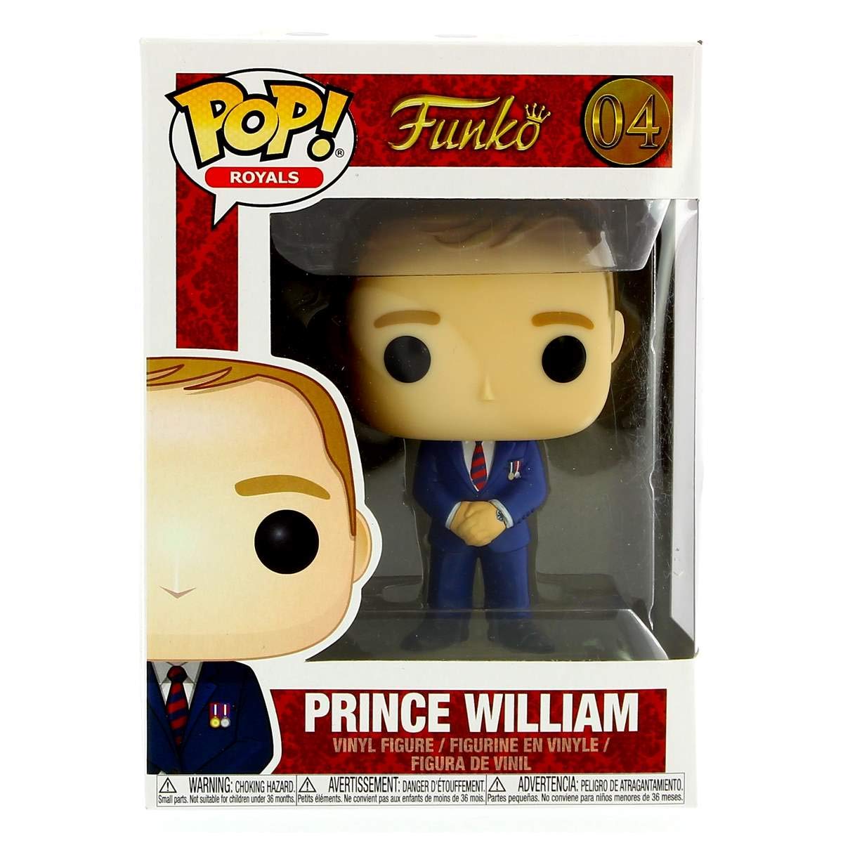 Funko Pop!: Royal Family - Prince William Collectible Figure