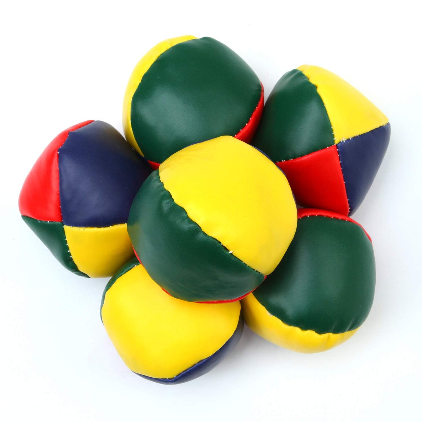 Elcoho 7 Pack Beginners Juggling Balls Durable And Soft Easy Juggle Balls