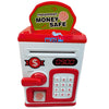 Mm Toys Atm Money Saving Box With Fingerprint Touch And Lock, Light & Music, Coin And Paper Money Deposit | Piggy Bank For Kids