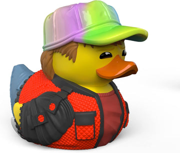 TUBBZ Boxed Edition 2015 Marty McFly Collectible Vinyl Rubber Duck Figure - Official Back to The Future Merchandise - Retro Come