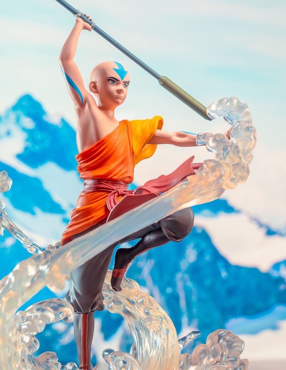 Diamond Select Toys Avatar Aang PVC Figure, 11 inches, Multicolor, Model APR202646