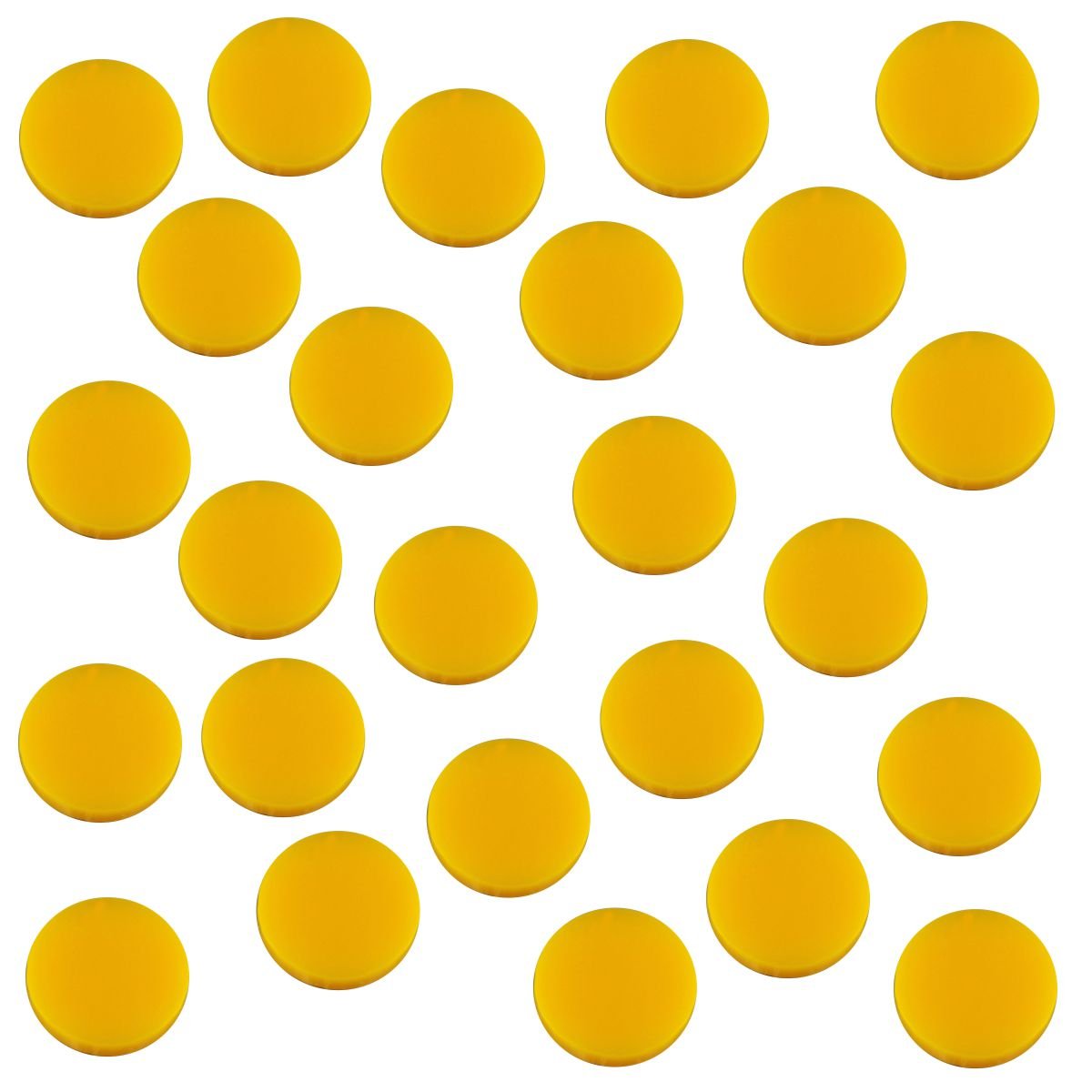 Litko 18Mm Game Tokens | Placeholder | Scoring Tokens | Counting Chips | Set Of 25 (Gold)