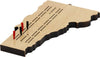 Vermont Shaped Cribbage Board - Made In Usa