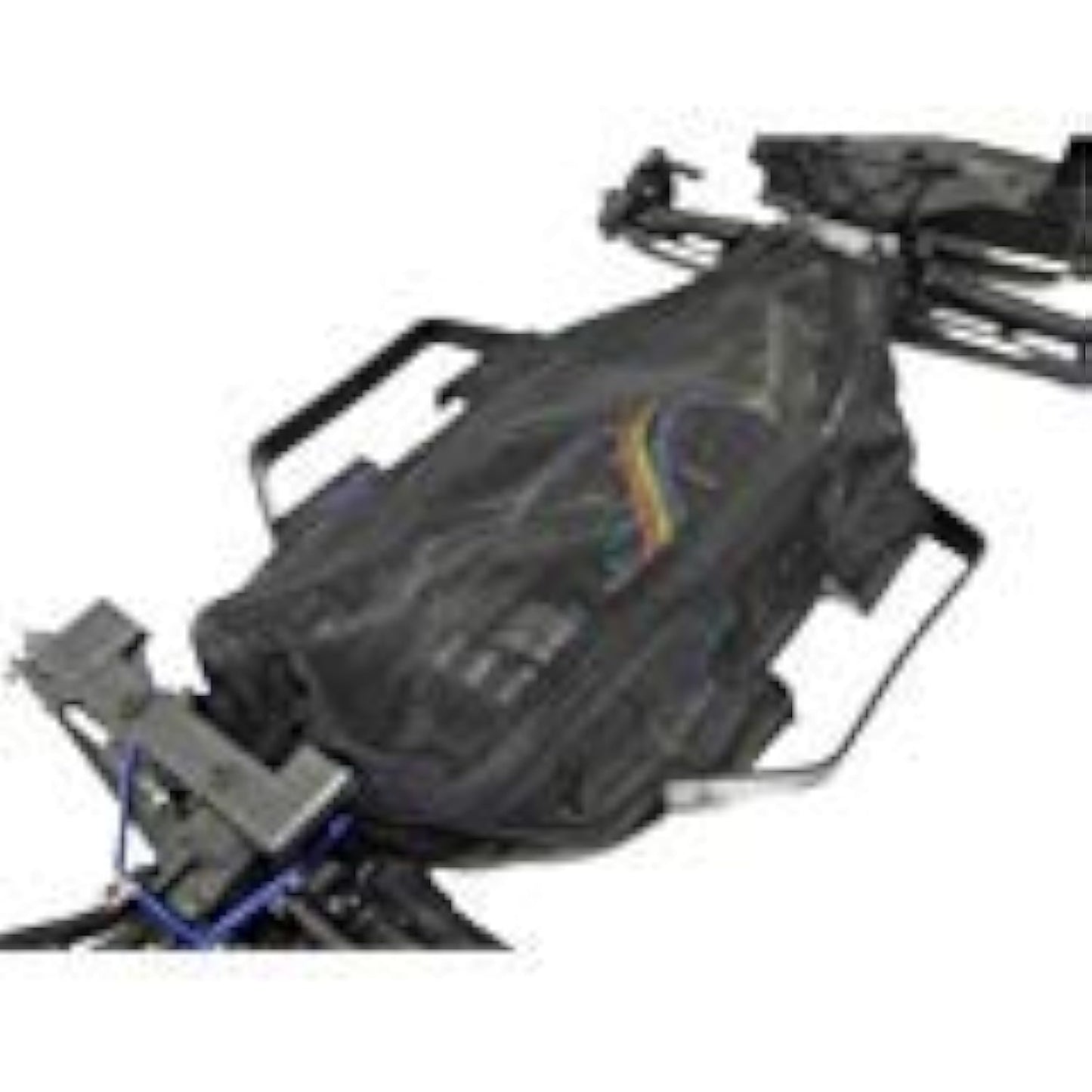 Chassis Dirt Dust Snow Resist Guard Cover-1SET Black for Traxxas Rally Slash 4x4 LCG Not for OBA