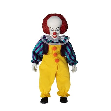 Ikon Collectables MDS ROTO Plush IT 1990 Pennywise Figure - Red, Plastic, Model H858480