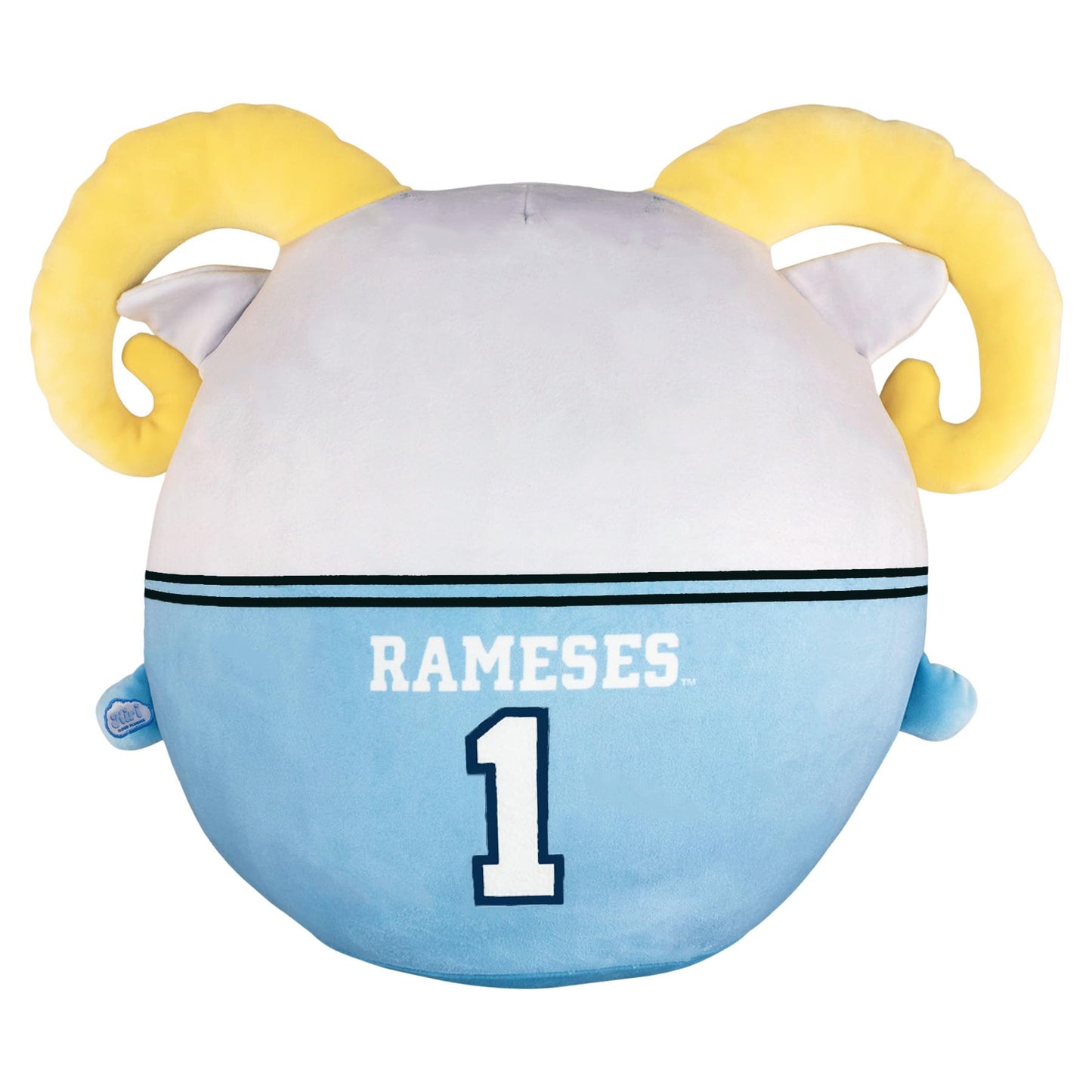 The Sleep Squad 12" Rameses Plushie - North Carolina Tar Heels Crystal Velboa Polyester Mascot