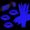 Taikula 60 Pack 8 Blue Glow Sticks Bulk with 60 Connectors Neon Glow In The Dark Party favors Supplies for Holiday Birthday P