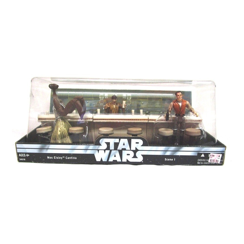 Star Wars: Original Trilogy Collection > Mos Eisley Cantina W/ Dr. Evazen Wuher And Kitik Keedkak Action Figure Multi-Pack