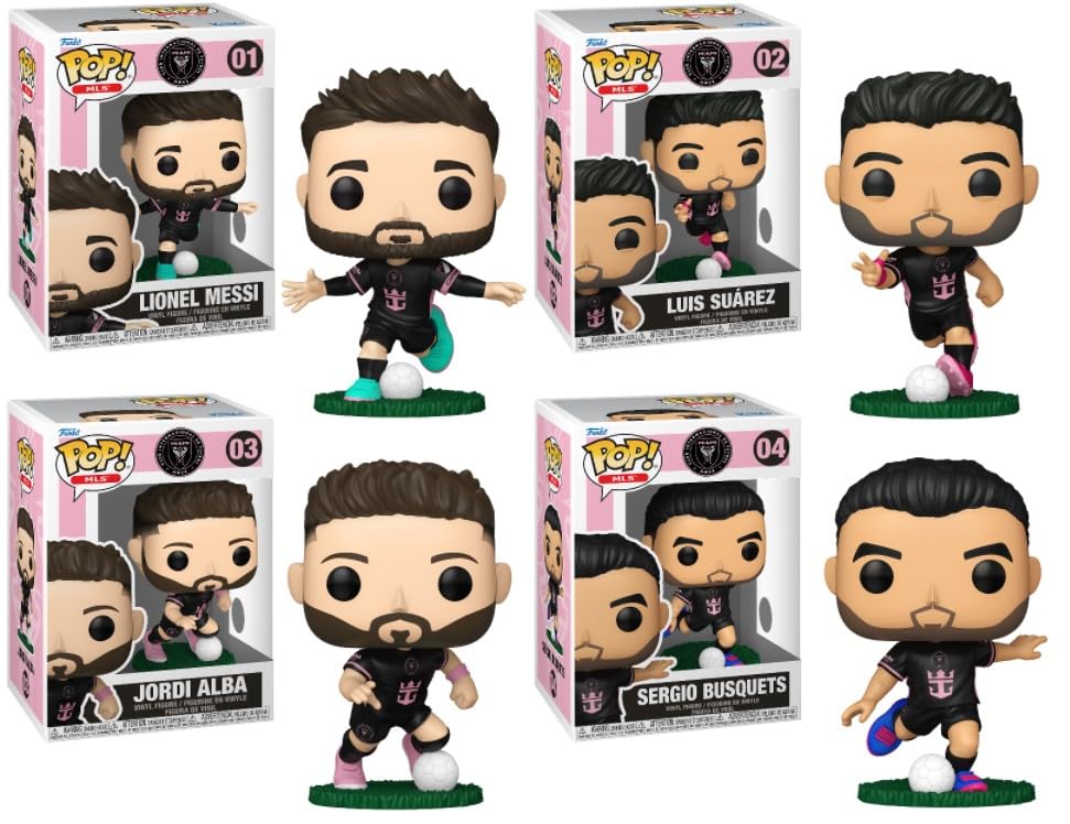 Funko Inter Miami Pop! Complete Set (4)
