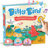 Ditty Bird Dinosaur Book For Toddlers | Realistic Dino Sound Book | Interactive T-Rex Board Books For Toddlers 1-3 | Sensory, Mu