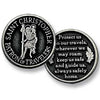 Cathedral Art Saint Christopher Pocket Token, 1-Inch,White, Sand