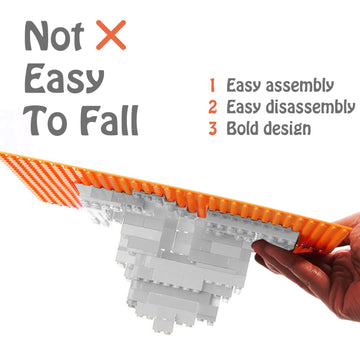 Huizdq 200 Piece Classic Building Bricks, 2X4 Building Blocks Stem Creative Building Toys, White