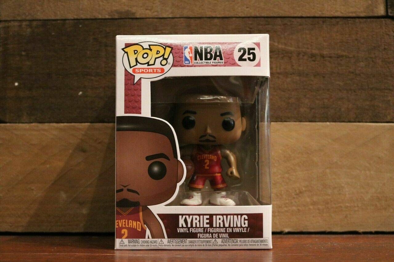 Funko POP NBA Kyrie Irving Vinyl Figure - 3.75 inches, Black, Model 21827