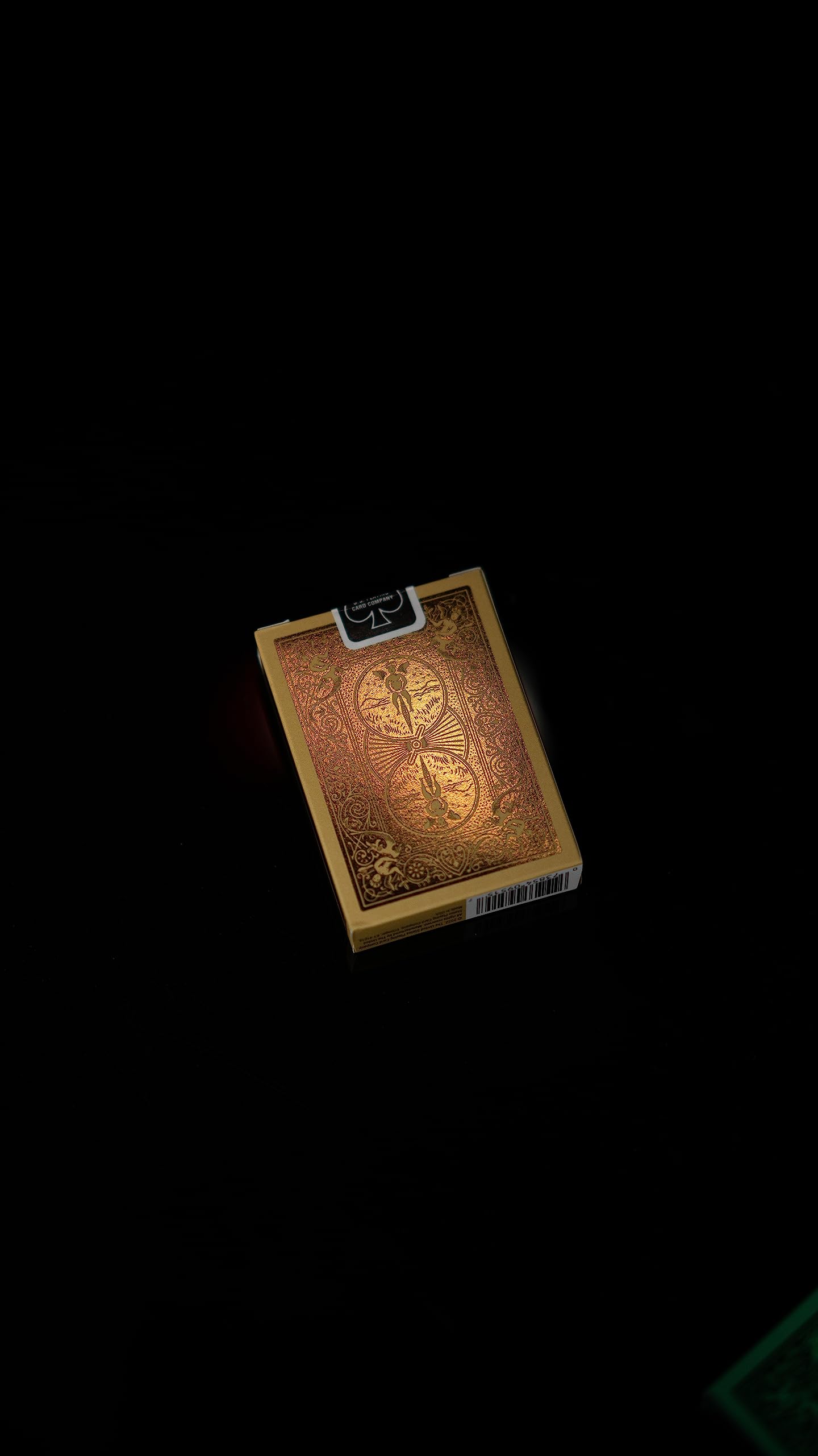 Bicycle Metalluxe Gold Playing Cards - Premium Metal Foil Finish - Poker Size