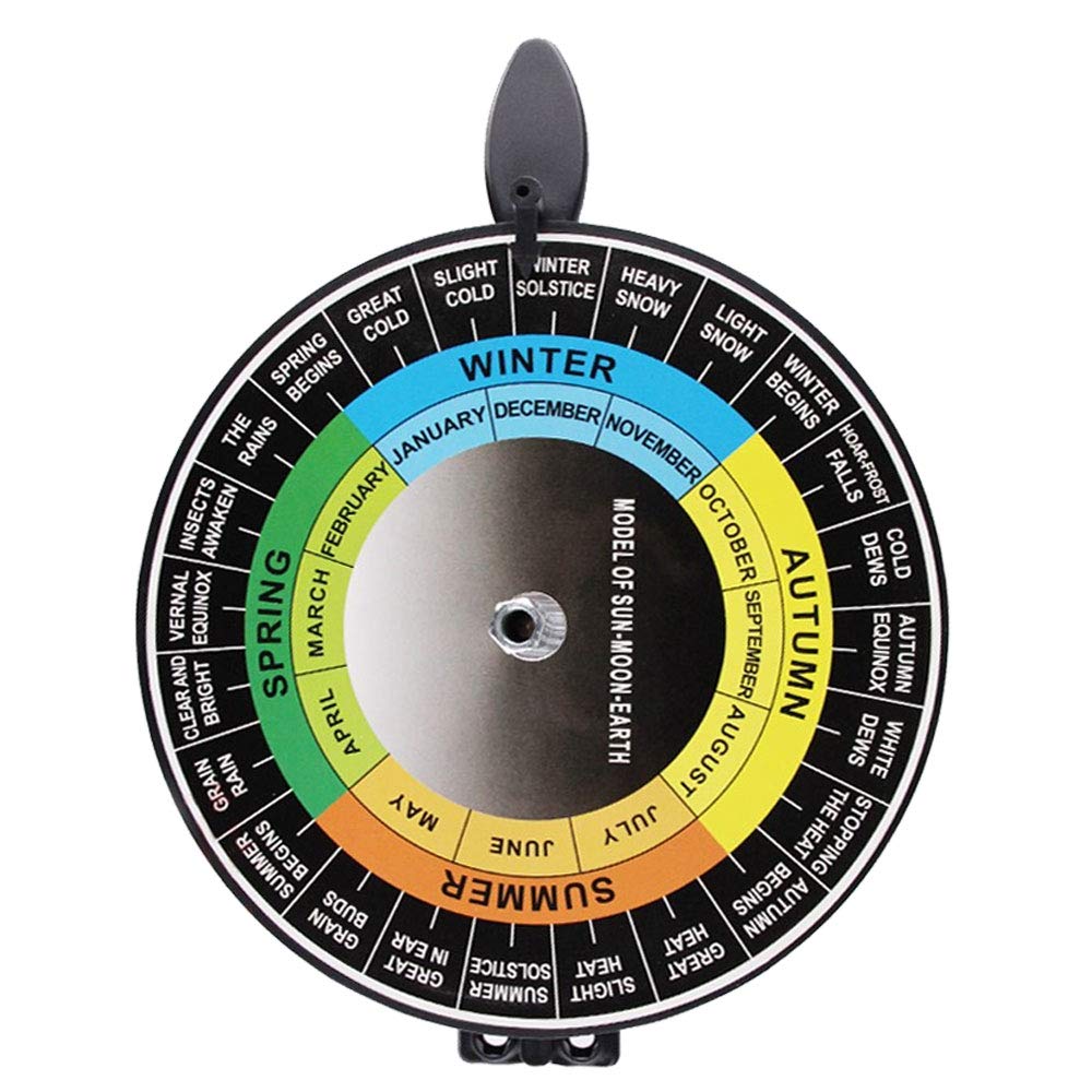 Uzpdwk Sun Earth Moon Orbital Model With Light, Kids Solar System Model Astronomical Science Educational Kits